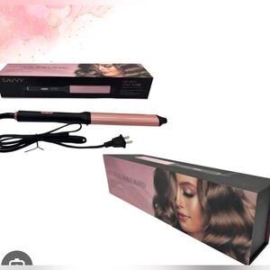 NEW Savvy 1.25 oval wave  wand in Rose gold